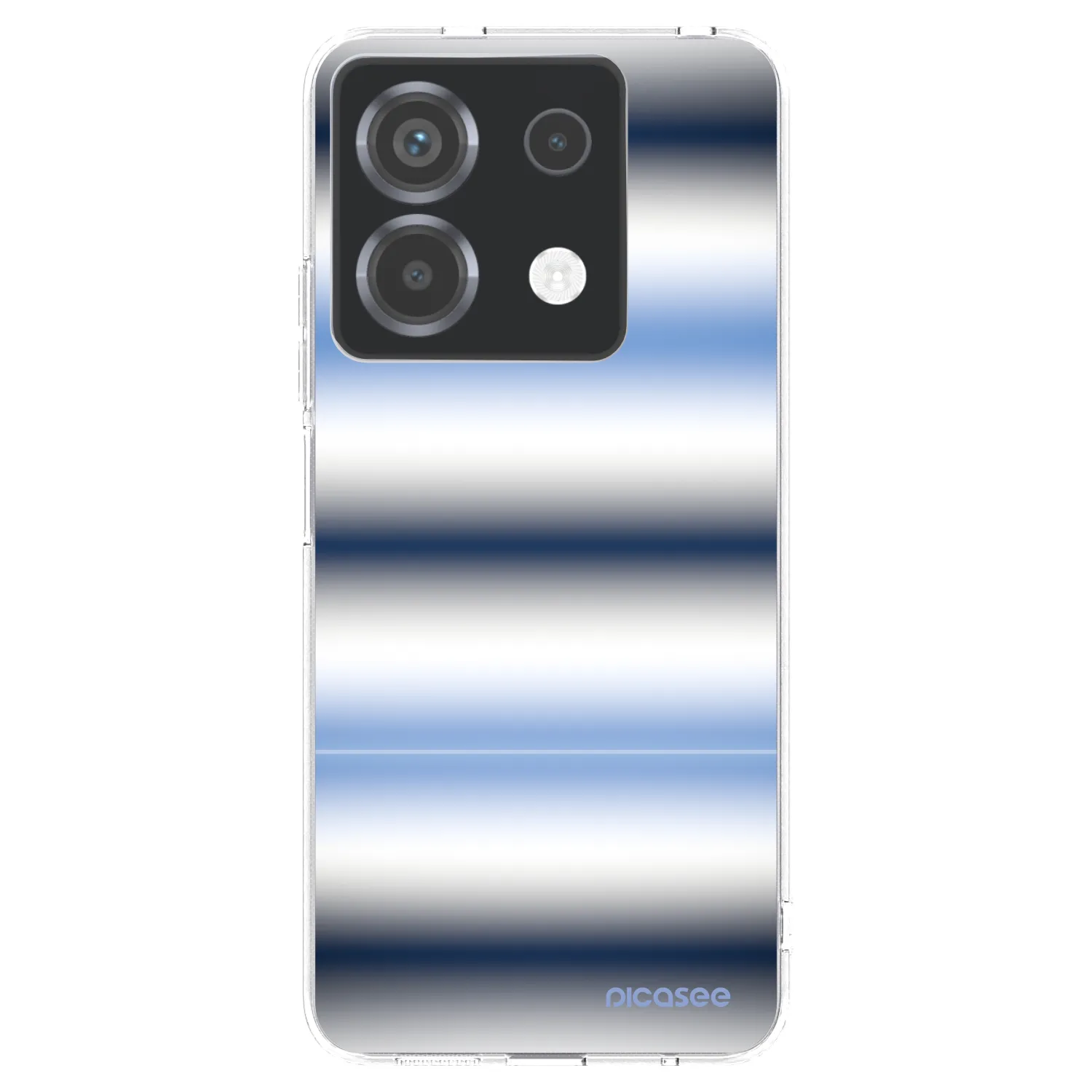 Picasee Xiaomi Poco X6 Hülle - Transparentes Silikon - Static Lines