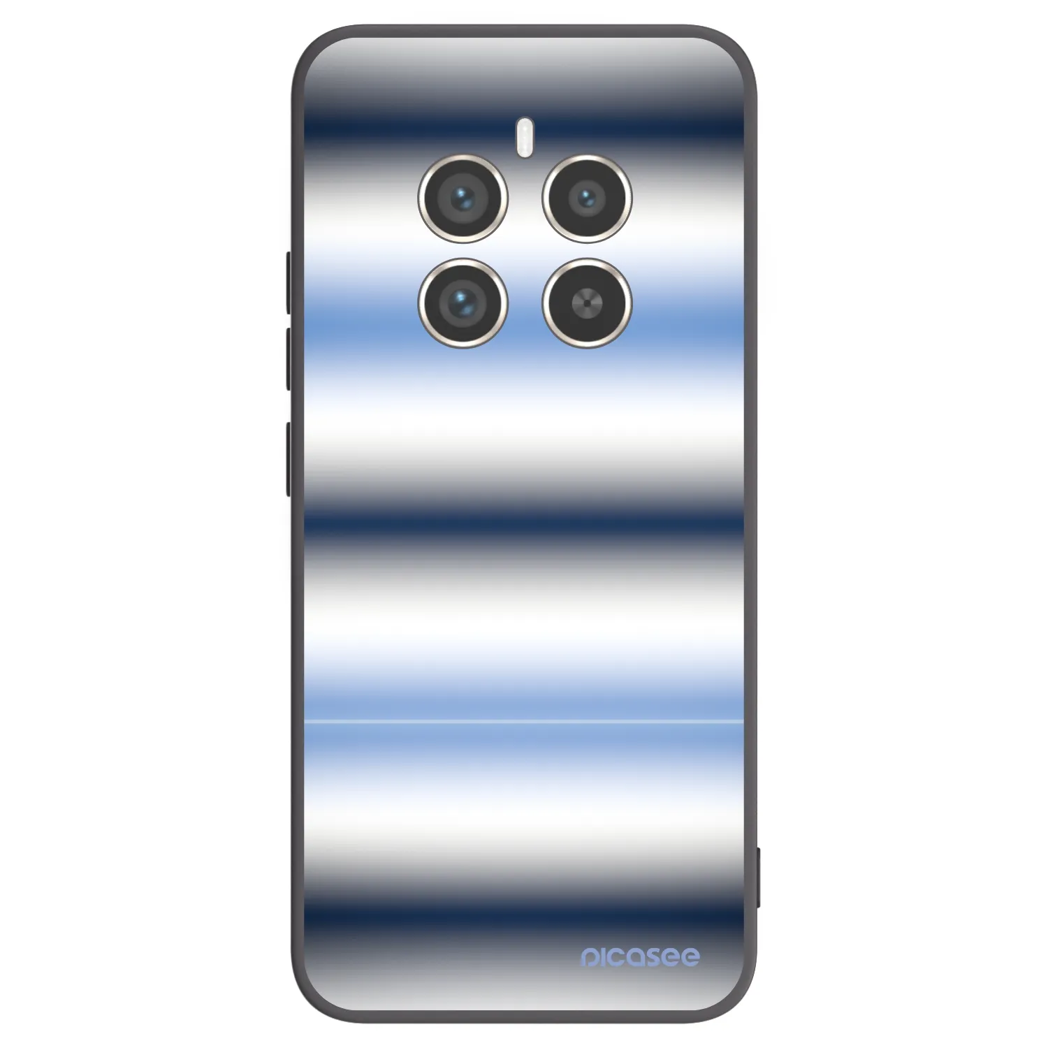 Picasee Realme 12 Pro 5G Hülle - Schwarzes Silikon - Static Lines