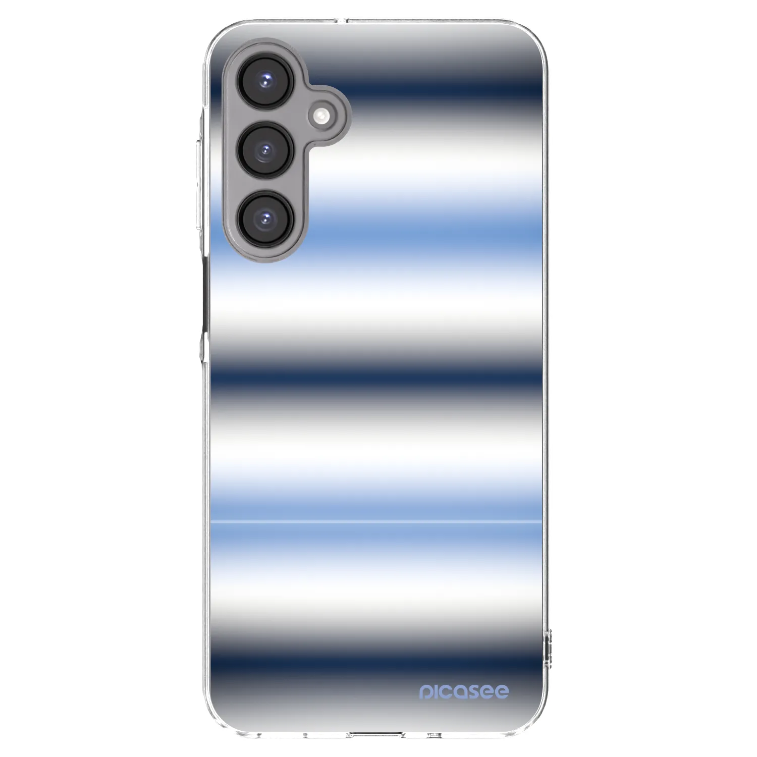 Picasee Samsung Galaxy A16 5G Hülle - Transparentes Silikon - Static Lines