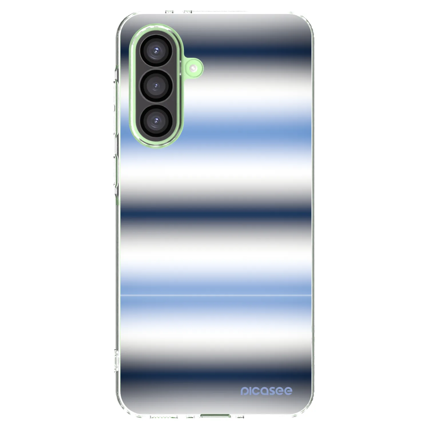Picasee Samsung Galaxy A26 5G A266B Hülle - Transparentes Silikon - Static Lines