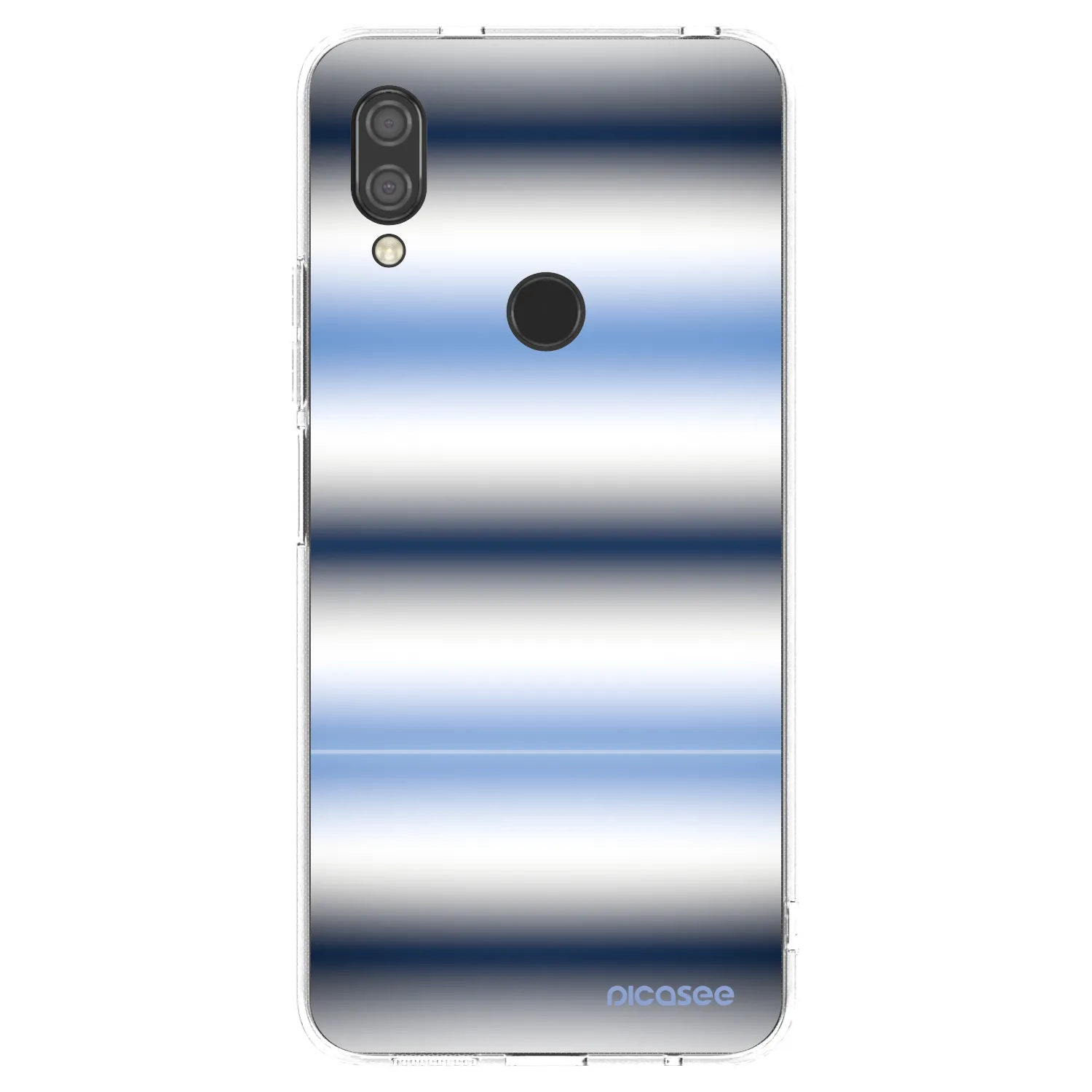 Picasee Xiaomi Redmi 7 Hülle - Transparentes Silikon - Static Lines
