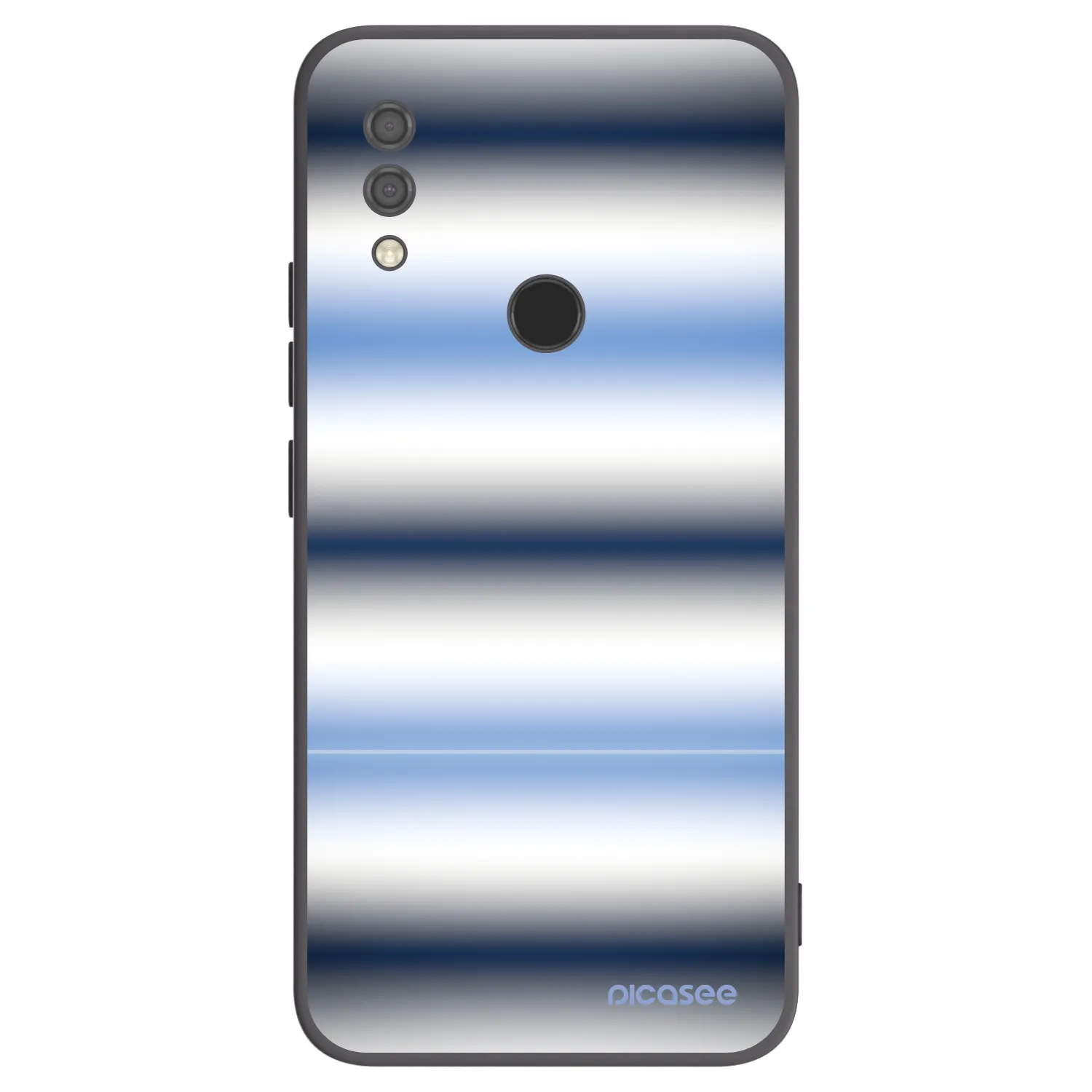 Picasee Xiaomi Redmi 7 Hülle - Schwarzes Silikon - Static Lines