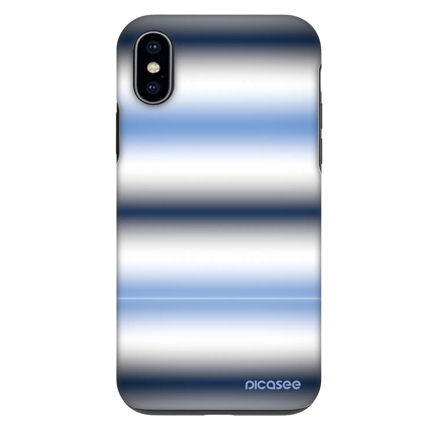 Picasee Fashion Case für Apple iPhone X/XS - Static Lines