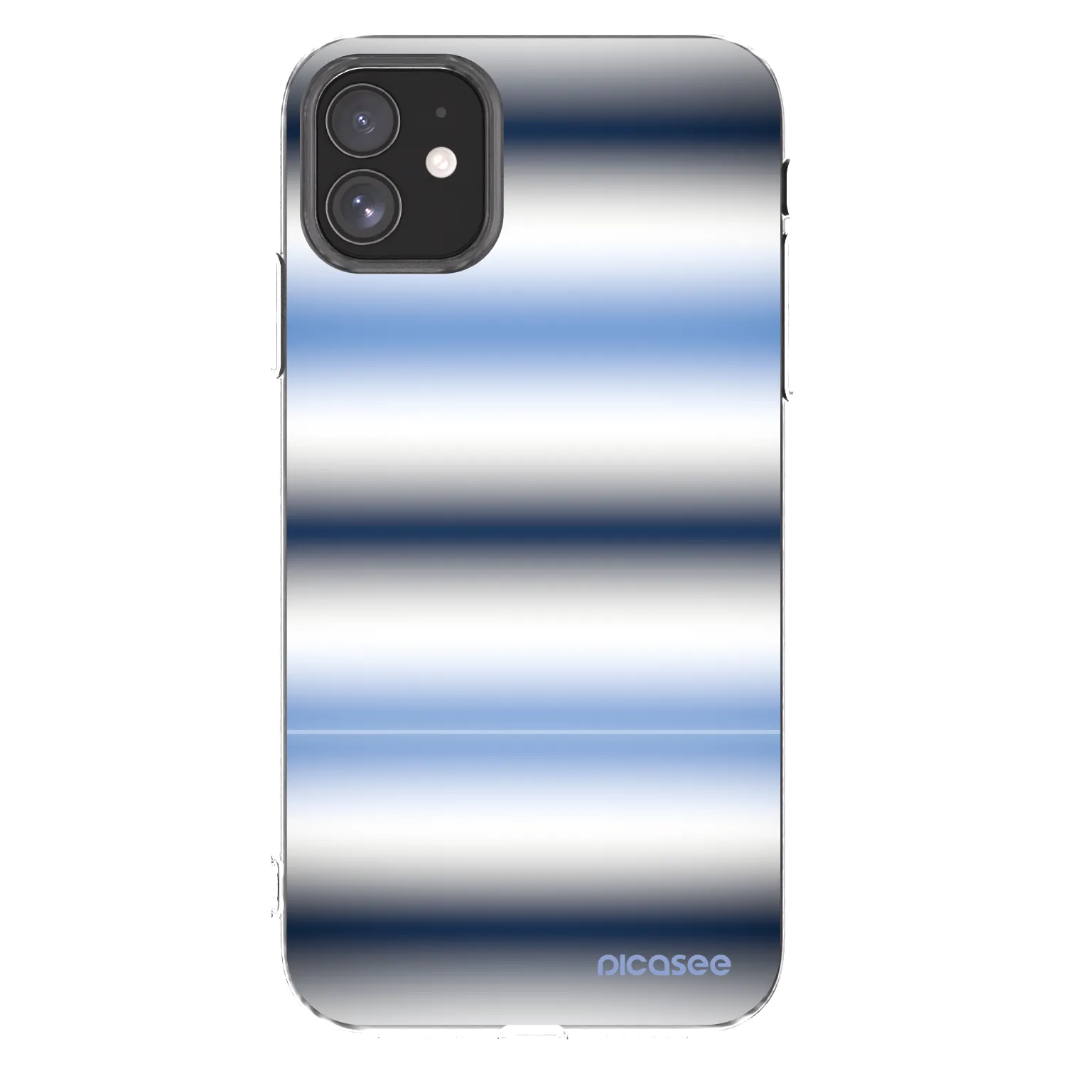 Picasee Apple iPhone 11 Hülle - Transparentes Silikon - Static Lines