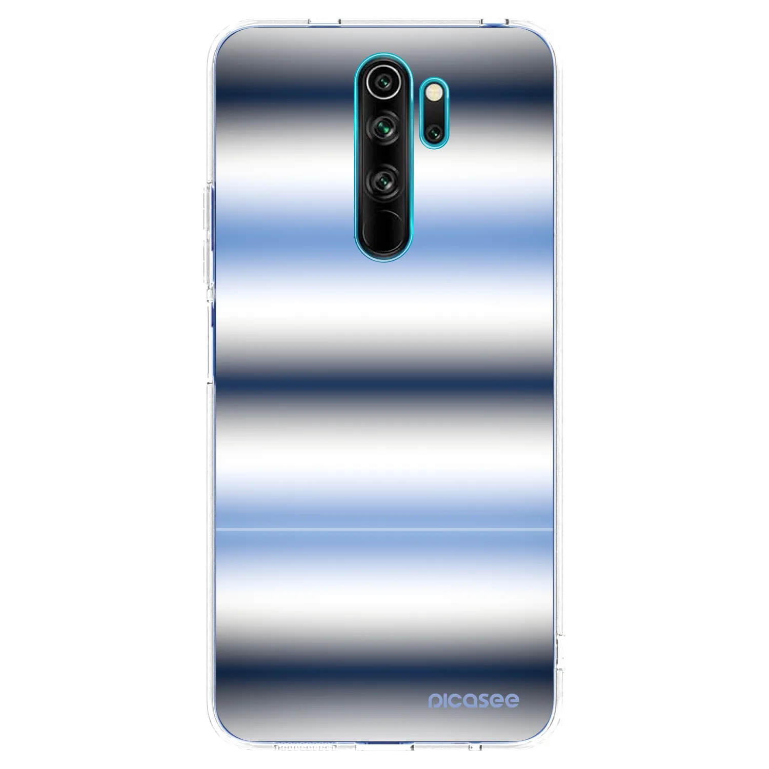 Picasee Xiaomi Redmi Note 8 Pro Hülle - Transparentes Silikon - Static Lines
