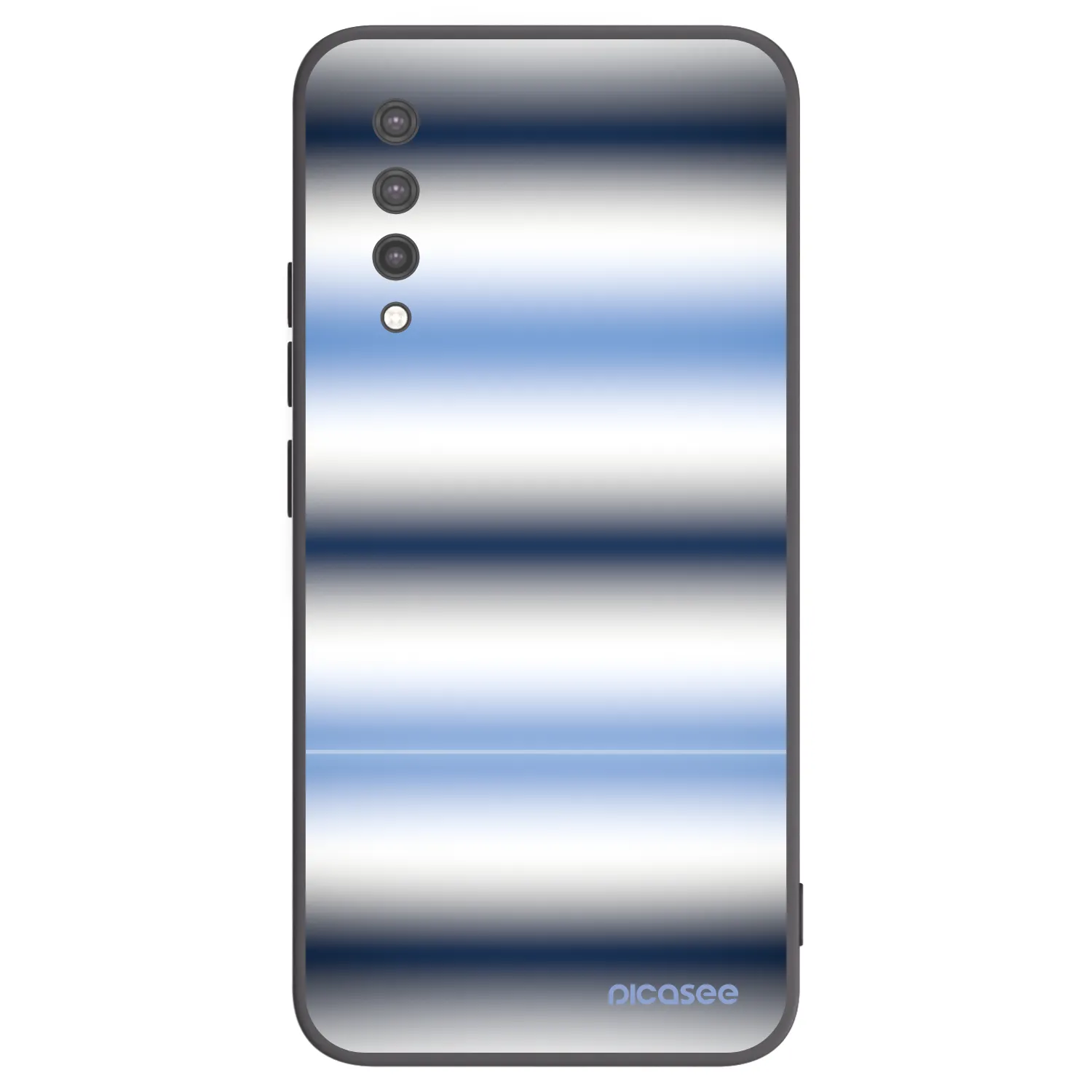 Picasee Xiaomi Mi 9 Lite Hülle - Schwarzes Silikon - Static Lines
