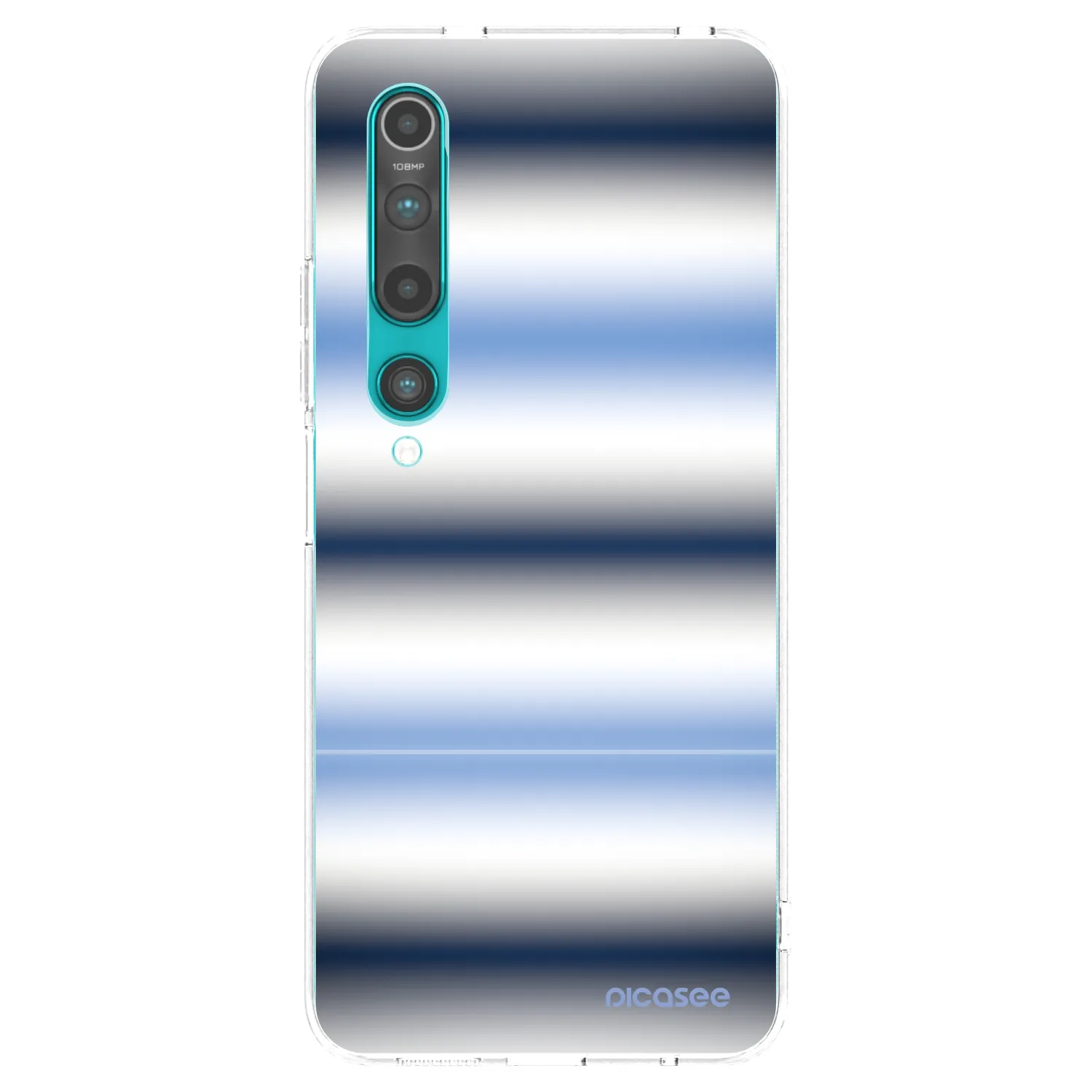 Picasee Xiaomi Mi 10 Hülle - Transparentes Silikon - Static Lines