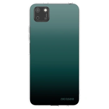 Picasee Huawei Y5P Hülle - Transparentes Silikon - Verdant Fade