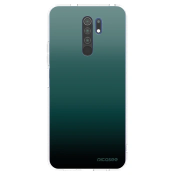 Picasee Xiaomi Redmi 9 Hülle - Transparentes Silikon - Verdant Fade