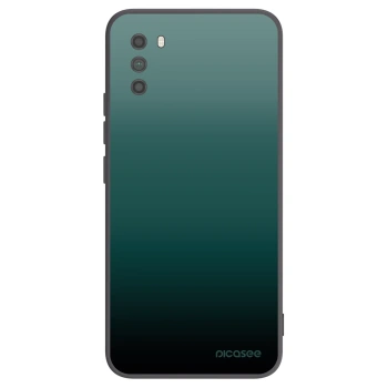 Picasee Xiaomi Poco M3 Hülle - Schwarzes Silikon - Verdant Fade