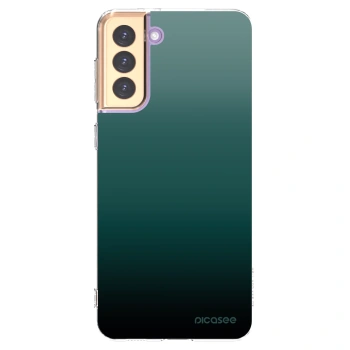 Picasee Samsung Galaxy S21+ 5G G996F Hülle - Transparentes Silikon - Verdant Fade