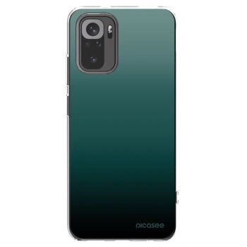 Picasee Xiaomi Redmi Note 10 Hülle - Transparentes Silikon - Verdant Fade