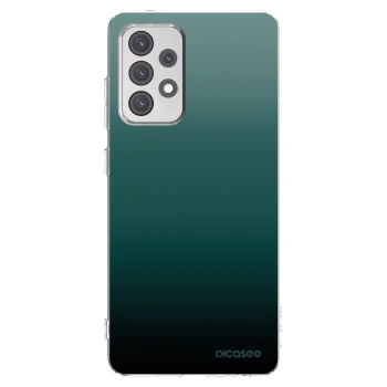 Picasee Samsung Galaxy A52 5G A525F Hülle - Transparentes Silikon - Verdant Fade