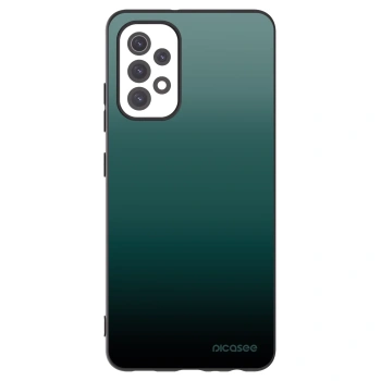 Picasee Samsung Galaxy A32 5G A326B Hülle - Schwarzes Silikon - Verdant Fade