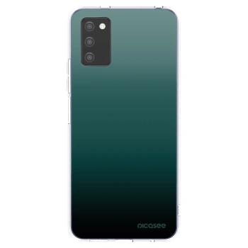Picasee Samsung Galaxy A02s A025G Hülle - Transparentes Silikon - Verdant Fade