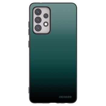 Picasee Samsung Galaxy A52s 5G A528B Hülle - Schwarzes Silikon - Verdant Fade