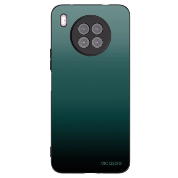 Picasee Huawei Nova 8i Hülle - Schwarzes Silikon - Verdant Fade