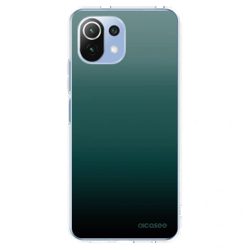 Picasee Xiaomi 11 Lite 5G NE Hülle - Transparentes Silikon - Verdant Fade