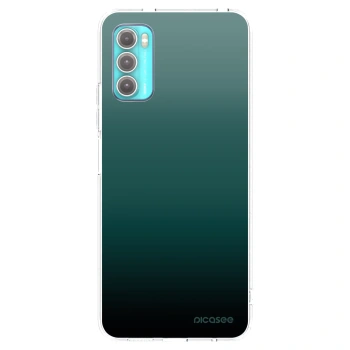 Picasee Motorola Moto G60 Hülle - Transparentes Silikon - Verdant Fade