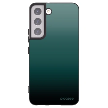 Picasee Samsung Galaxy S22 5G Hülle - Schwarzes Silikon - Verdant Fade