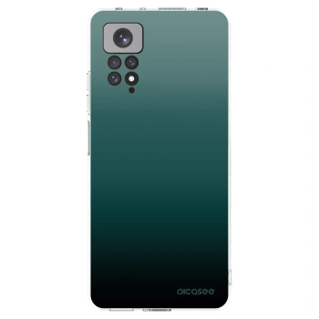 Picasee Xiaomi Redmi Note 11S 4G Hülle - Transparentes Silikon - Verdant Fade