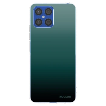 Picasee Honor X8 4G Hülle - Transparentes Silikon - Verdant Fade