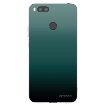 Picasee Xiaomi Redmi A1 Hülle - Transparentes Silikon - Verdant Fade