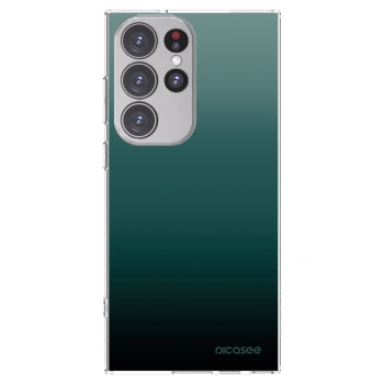 Picasee Samsung Galaxy S23 Ultra 5G Hülle - Transparentes Silikon - Verdant Fade