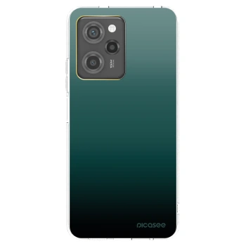 Picasee Xiaomi Poco X5 Pro Hülle - Schwarzes Silikon - Verdant Fade