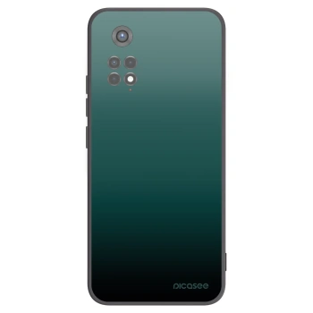 Picasee Xiaomi Redmi Note 11S 5G Hülle - Schwarzes Silikon - Verdant Fade