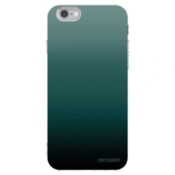 Picasee Apple iPhone 6/6S Hülle - Transparentes Silikon - Verdant Fade