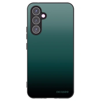 Picasee Samsung Galaxy A54 5G A546B Hülle - Schwarzes Silikon - Verdant Fade