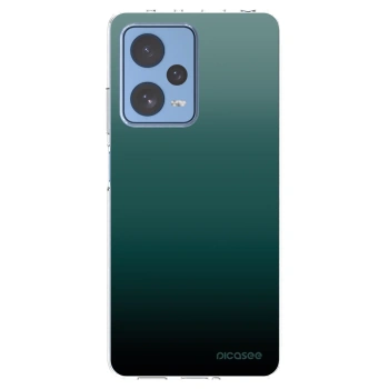 Picasee Xiaomi Redmi Note 12 Pro 5G Hülle - Transparentes Silikon - Verdant Fade