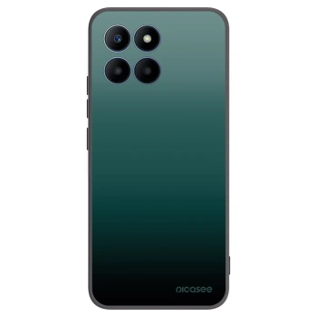 Picasee Honor 70 Lite Hülle - Schwarzes Silikon - Verdant Fade