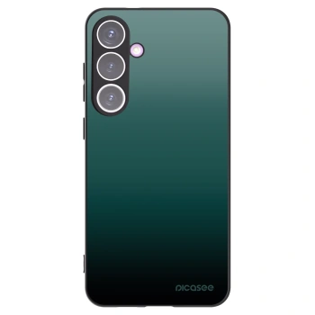 Picasee Samsung Galaxy S24+ S926B 5G Hülle - Schwarzes Silikon - Verdant Fade