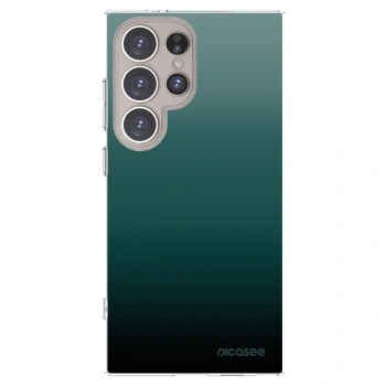 Picasee Samsung Galaxy S24 Ultra S928B 5G Hülle - Transparentes Silikon - Verdant Fade