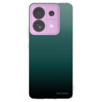 Picasee Xiaomi Redmi Note 13 Pro 5G Hülle - Transparentes Silikon - Verdant Fade