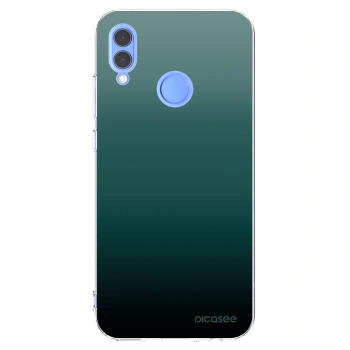 Picasee Huawei P Smart 2019 Hülle - Transparentes Silikon - Verdant Fade