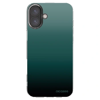 Picasee Apple iPhone 16 Plus Hülle - Transparentes Silikon - Verdant Fade