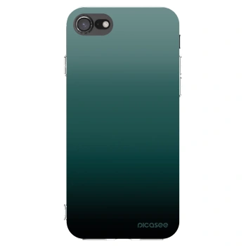 Picasee Apple iPhone 7 Hülle - Transparentes Silikon - Verdant Fade