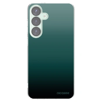 Picasee Samsung Galaxy S25+ 5G Hülle - Transparentes Silikon - Verdant Fade