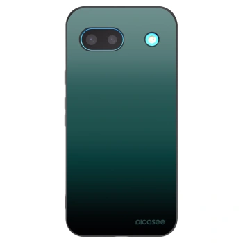 Picasee Google Pixel 8 Hülle - Schwarzes Silikon - Verdant Fade