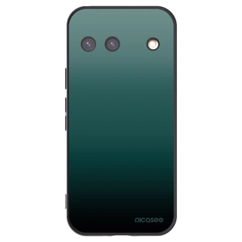 Picasee Google Pixel 9 Hülle - Schwarzes Silikon - Verdant Fade