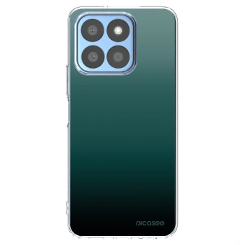 Picasee Honor X8c Hülle - Transparentes Silikon - Verdant Fade