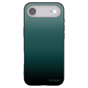 Picasee Apple iPhone Air Hülle - Schwarzes Silikon - Verdant Fade