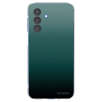 Picasee Samsung Galaxy A17 5G Hülle - Transparentes Silikon - Verdant Fade