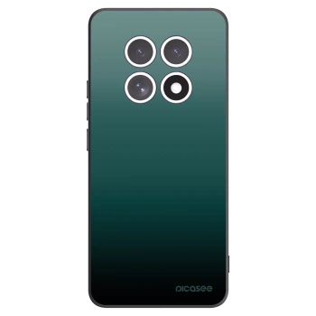 Picasee Xiaomi Redmi Note 15 Hülle - Schwarzes Silikon - Verdant Fade