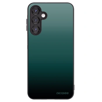 Picasee Samsung Galaxy A16 4G Hülle - Schwarzes Silikon - Verdant Fade
