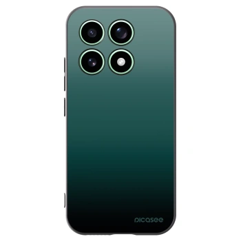 Picasee Xiaomi 17 Hülle - Schwarzes Silikon - Verdant Fade