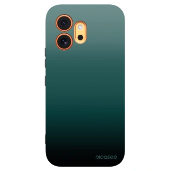 Picasee Honor 600 Hülle - Schwarzes Silikon - Verdant Fade